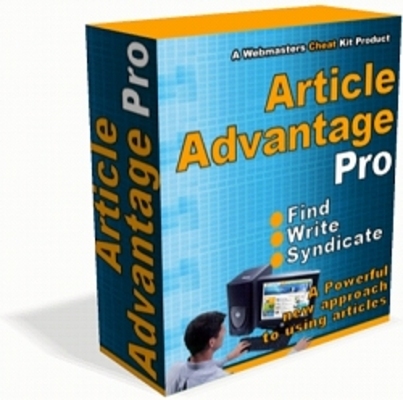 Product picture **New** Article Advantage Pro With Resell Rights